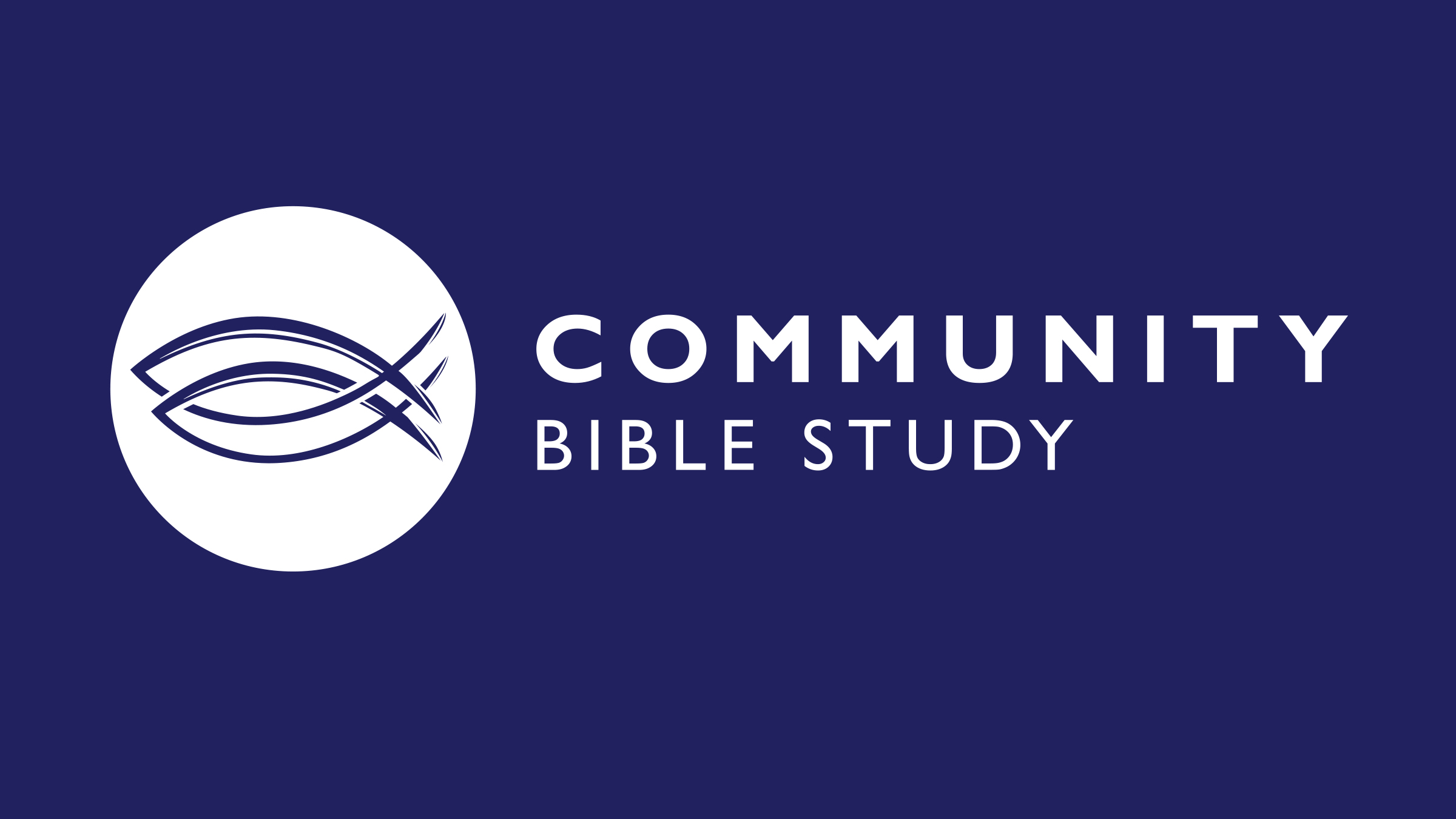 Men’s Community Bible Study Stony Point Church